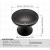 image:imageCosmas 5 Pack 9462ORB Oil Rubbed Bronze Cabinet Hardware Round Knob  1516 Diameter