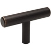 image:image10 Pack  Cosmas 404ORB Oil Rubbed Bronze Solid Steel Construction 38 Inch Slim Line Euro Style Cabinet Hardware TKnob  2 Overall Length