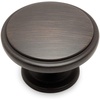 image:image10 Pack  Cosmas 4306ORB Oil Rubbed Bronze Cabinet Hardware Oversized Round Knob  112 Diameter