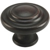 image:image10 Pack  Cosmas 9971ORB Oil Rubbed Bronze Cabinet Hardware 3Ring Round Knob  114 Inch Diameter
