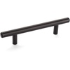 image:image25 Pack  Cosmas 3054ORB Oil Rubbed Bronze Cabinet Hardware Euro Style Bar Handle Pull  4 Hole Centers 638 Overall Length