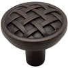 image:image25 Pack  Cosmas 7065ORB Oil Rubbed Bronze Braided Cabinet Hardware Round Knob  138 Diameter