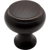image:image25 Pack  Cosmas 9434ORB Oil Rubbed Bronze Cabinet Hardware Round Knob  114 Diameter