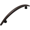 image:imageCosmas 10 Pack 1832ORB Oil Rubbed Bronze Modern Cabinet Hardware Arch Bow Handle Pull  334 Inch 96mm Hole Centers