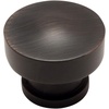 image:imageCosmas 10 Pack 704ORB Oil Rubbed Bronze Round Contemporary Cabinet Hardware Knob  114 Diameter