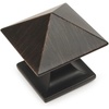 image:imageCosmas 10555ORB Oil Rubbed Bronze Pyramid Cabinet Knob Hardware  114 Inch Square