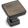 image:imageCosmas 1480ORB Oil Rubbed Bronze Contemporary Square Cabinet Hardware Knob  1 Square