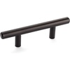 image:imageCosmas 30525ORB Oil Rubbed Bronze Cabinet Hardware Euro Style Bar Handle Pull  212 Hole Centers 478 Overall Length