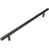 image:imageCosmas 404224ORB Oil Rubbed Bronze Solid Steel Construction 38 Inch Slim Line Euro Style Cabinet Hardware Bar Pull  878 Inch 224mm Hole Centers