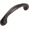 image:imageCosmas 4114ORB Oil Rubbed Bronze RopeScroll Cabinet Hardware Handle Pull  3 Inch 76mm Hole Centers