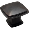 image:imageCosmas 4391ORB Oil Rubbed Bronze Modern Cabinet Hardware Knob  114 Inch Square