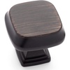 image:imageCosmas 5 Pack 1487ORB Oil Rubbed Bronze Contemporary Square Cabinet Hardware Knob  1316 Square