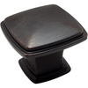 image:imageCosmas 5 Pack 4391ORB Oil Rubbed Bronze Modern Cabinet Hardware Knob  114 Inch Square