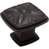 image:imageCosmas 5 Pack 4393ORB Oil Rubbed Bronze Modern Cabinet Hardware Knob  114 Inch Square