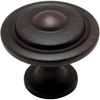 image:imageCosmas 5 Pack 4911ORB Oil Rubbed Bronze Cabinet Hardware Round Knob  114 Diameter