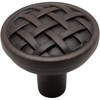 image:imageCosmas 7065ORB Oil Rubbed Bronze Braided Cabinet Hardware Round Knob  138 Diameter
