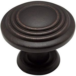 image:image10 Pack  Cosmas 4122ORB Oil Rubbed Bronze 3 Ring Cabinet Hardware Round Knob  114 Diameter