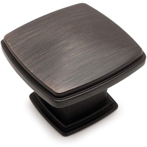 image:image10 Pack  Cosmas 4304ORB Oil Rubbed Bronze Cabinet HardwareBifold Bifold Door Oversized Square Knob  11116 Square