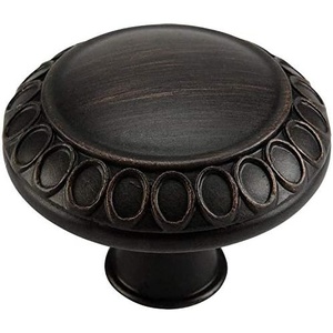 image:image10 Pack  Cosmas 7175ORB Oil Rubbed Bronze Cabinet Hardware Round Knob  1516 Inch Diameter