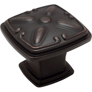 image:image25 Pack  Cosmas 4393ORB Oil Rubbed Bronze Modern Cabinet Hardware Knob  114 Inch Square