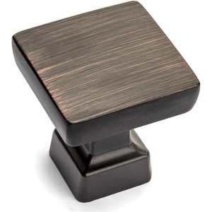 image:imageCosmas 10 Pack 1480ORB Oil Rubbed Bronze Contemporary Square Cabinet Hardware Knob  1 Square