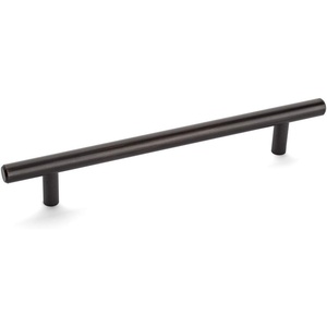 image:imageCosmas 10 Pack 305160ORB Oil Rubbed Bronze Cabinet Hardware Euro Style Bar Handle Pull  6516 160mm Hole Centers 81116 Overall Length
