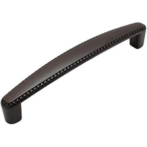 image:imageCosmas 10 Pack 4112ORB Oil Rubbed Bronze RopeScroll Cabinet Hardware Handle Pull  5 Inch 128mm Hole Centers