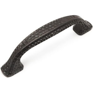 image:imageCosmas 10553ORB Oil Rubbed Bronze Hammered Cabinet Handle Pull Hardware  3 Inch 76mm Hole Centers