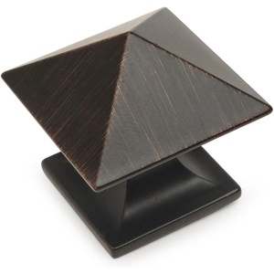 image:imageCosmas 10555ORB Oil Rubbed Bronze Pyramid Cabinet Knob Hardware  114 Inch Square