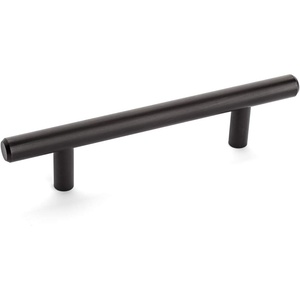 image:imageCosmas 3054ORB Oil Rubbed Bronze Cabinet Hardware Euro Style Bar Handle Pull  4 Hole Centers 638 Overall Length