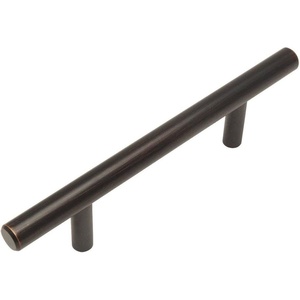 image:imageCosmas 404030ORB Oil Rubbed Bronze Solid Steel Construction 38 Inch Slim Line Euro Style Cabinet Hardware Bar Pull  3 Inch 76mm Hole Centers
