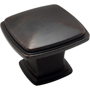 image:imageCosmas 4391ORB Oil Rubbed Bronze Modern Cabinet Hardware Knob  114 Inch Square
