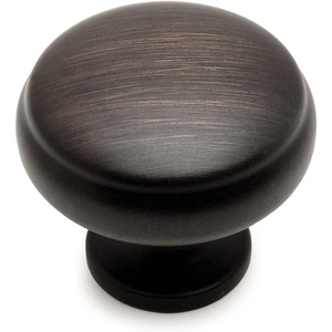 image:imageCosmas 5 Pack 1438ORB Oil Rubbed Bronze Cabinet Hardware Round Knob  1316 Diameter