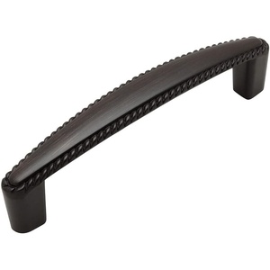 image:imageCosmas 5 Pack 4111ORB Oil Rubbed Bronze RopeScroll Cabinet Hardware Handle Pull  334 Inch 96mm Hole Centers