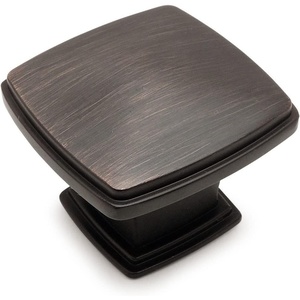 image:imageCosmas 5 Pack 4304ORB Oil Rubbed Bronze Cabinet HardwareBifold Bifold Door Oversized Square Knob  11116 Square