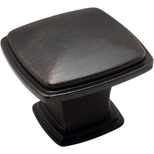 image:imageCosmas 5 Pack 4391ORB Oil Rubbed Bronze Modern Cabinet Hardware Knob  114 Inch Square