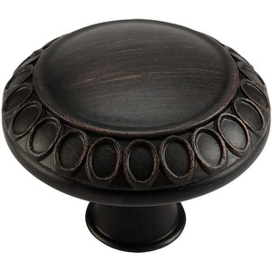 image:imageCosmas 7175ORB Oil Rubbed Bronze Cabinet Hardware Round Knob  1516 Inch Diameter