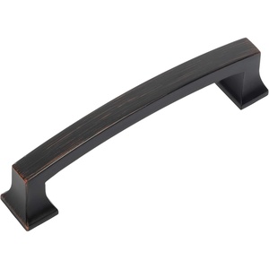 image:imageCosmas 7554ORB Oil Rubbed Bronze Contemporary Cabinet Hardware Handle Pull  4 Inch 102mm Hole Centers