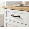 image:imageCosmas 10 Pack 7553ORB Oil Rubbed Bronze Contemporary Cabinet Hardware Handle Pull  3 Inch 76mm Hole Centers