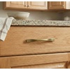 image:imageCosmas 10 Pack 8902BAB Brushed Antique Brass Cabinet Hardware Handle Pull  3 Inch 76mm Hole Centers