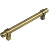 image:image20 Pack  Cosmas 1614BAB Brushed Antique Brass Contemporary Bar Cabinet Handle Pull  4 Inch Hole Centers