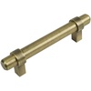 image:image20 Pack  Cosmas 16196BAB Brushed Antique Brass Cabinet Bar Handle Pull  334 Inch 96mm Hole Centers