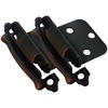 image:image25 Pair Pack  Cosmas 17329ORB Oil Rubbed Bronze Cabinet Hinge Variable Overlay 17329ORB  50 Total Hinges