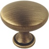 image:imageCosmas 10 Pack 5305BAB Brushed Antique Brass Traditional Round Solid Cabinet Hardware Knob  114