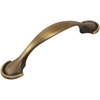 image:imageCosmas 10 Pack 6632BAB Brushed Antique Brass Cabinet Hardware Handle Pull  3 Inch 76mm Hole Centers10