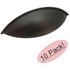 image:imageCosmas 10 Pack 9236ORB Oil Rubbed Bronze Cabinet Hardware Bin Cup Drawer Handle Pull  334 Inch 96mm Hole Centers
