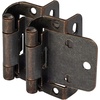 image:imageCosmas 18650ORB Oil Rubbed Bronze Self Closing Partial Wrap Cabinet Hinge 12 Inch Overlay Pair 18650ORB