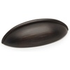 image:imageCosmas 25 Pack 1399ORB Oil Rubbed Bronze Cabinet Hardware Bin Cup Drawer Handle Pull  212 Inch 64mm Hole Centers