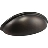 image:imageCosmas 25 Pack 783ORB Oil Rubbed Bronze Bin Cup Drawer Pulls  Durable Zinc Hardware for Kitchens Bathrooms Bedrooms Includes Screws