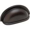 image:imageCosmas 5 Pack 4310ORB Oil Rubbed Bronze Cabinet Hardware Bin Cup Drawer Handle Pull  3 Inch 76mm Hole Centers